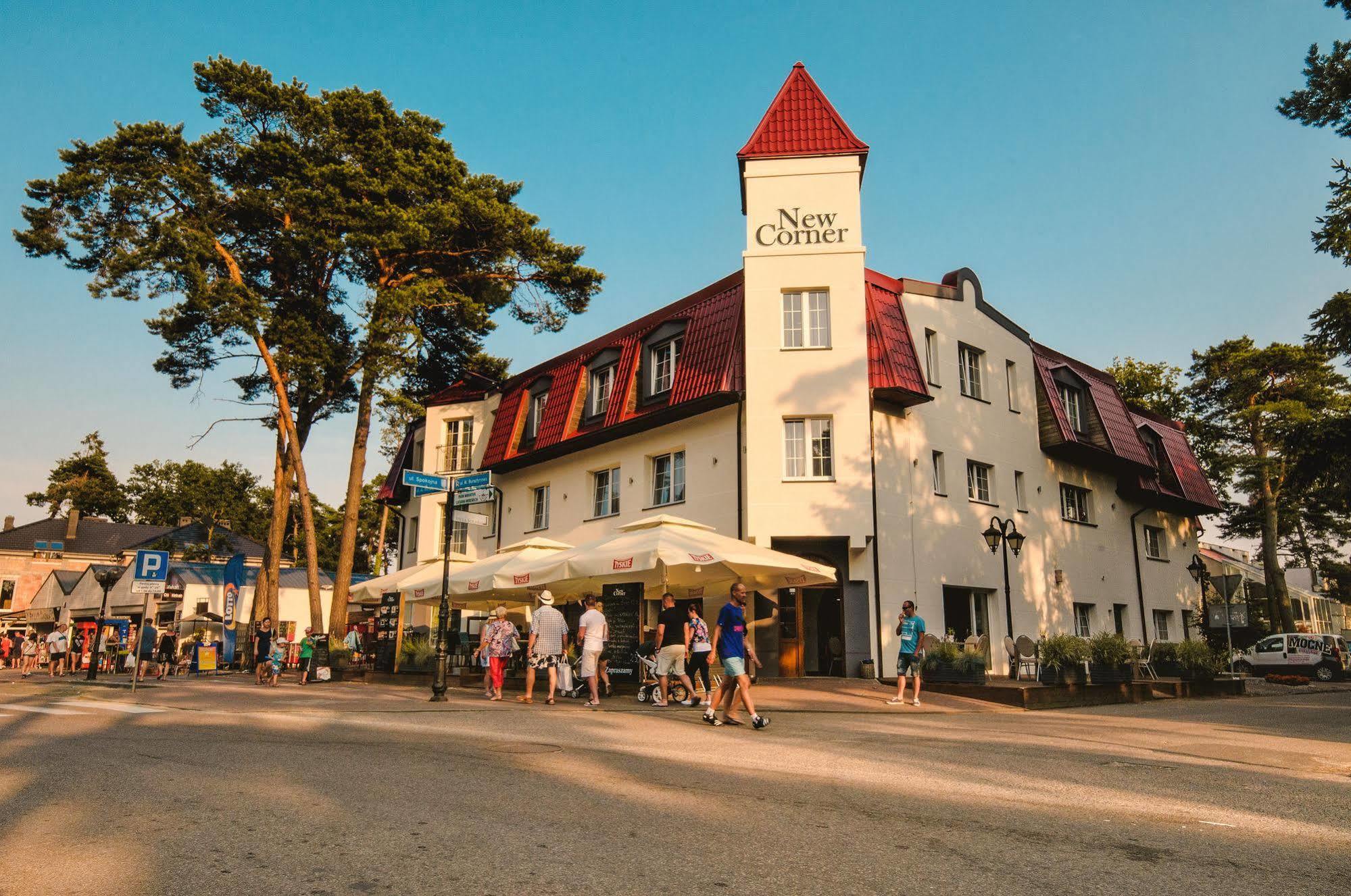 Hotel New Corner Niechorze Esterno foto